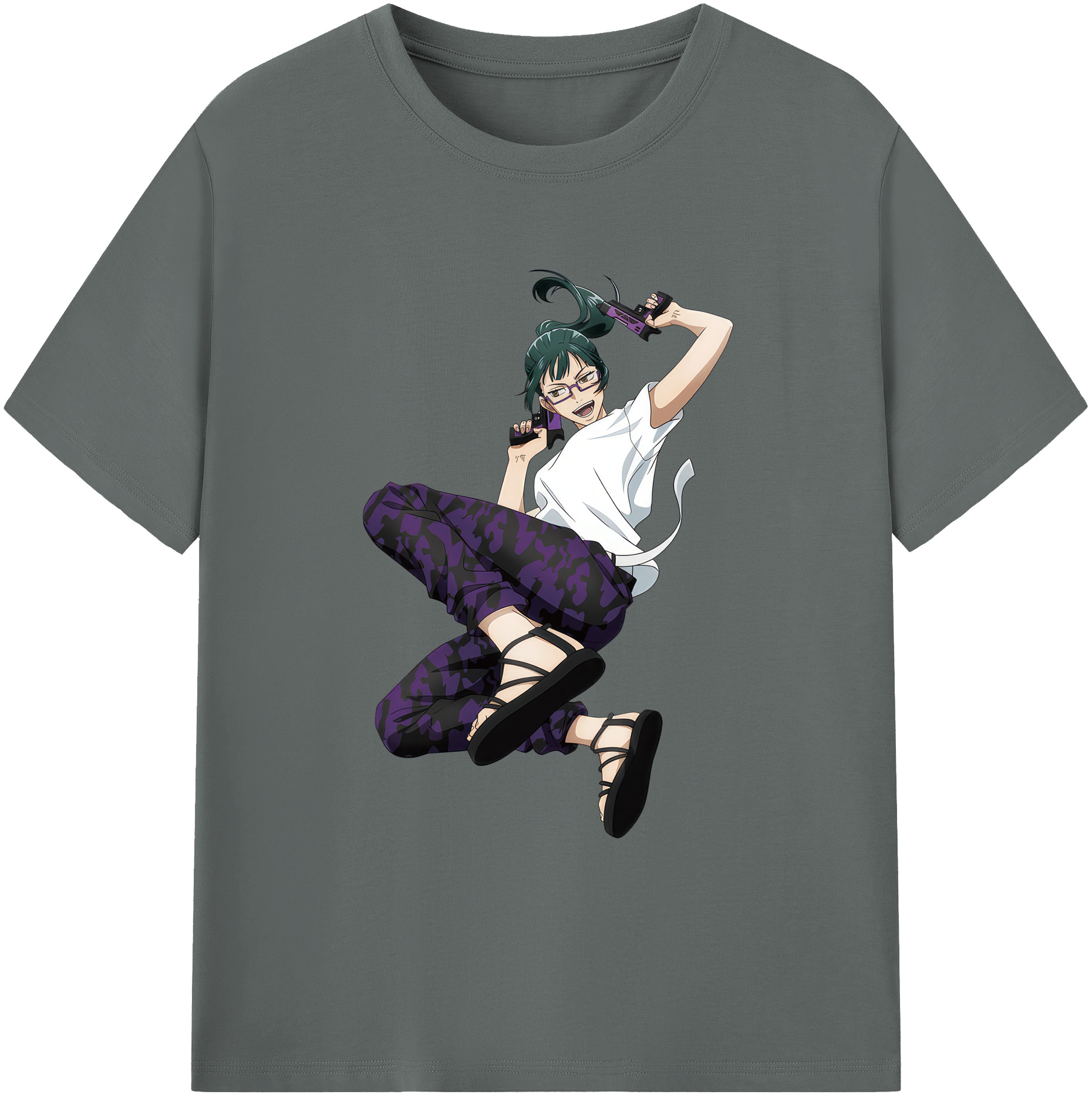 （画像用） 呪術廻戦 Jujutsu Kaisen 綿100％ メンズ半袖Tシャツ｜肌触りやわらか＆通気性